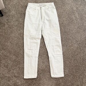 Sandro Off-White Denim Pants